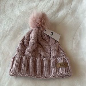 NWT light pink UGG beanie